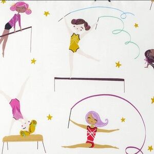 Full size Little Gymnast Company Kids sheet set. NEW Retail $124